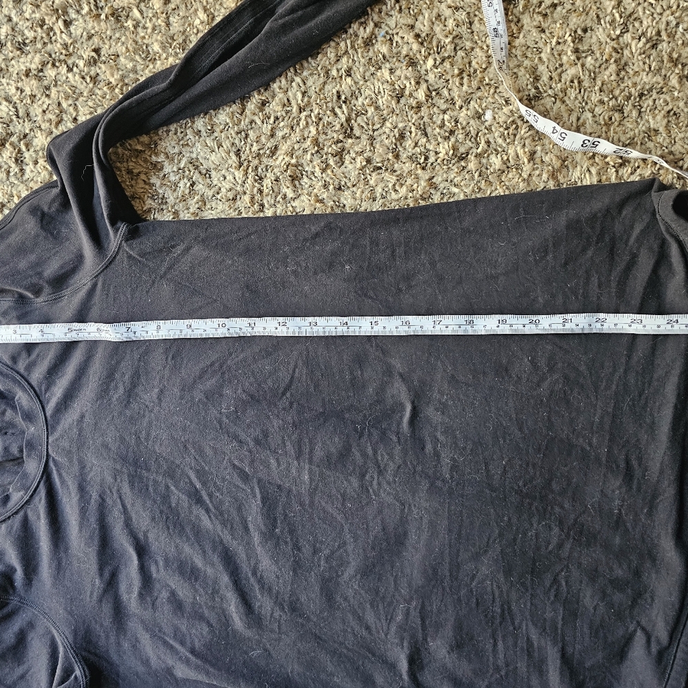Lululemon Sporty Outdoor Women's Black Long Sleeve Top Size S-M - Picture 4 of 8